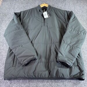 Adidas Ultimate Arctic Jacket Men XL Black Puffer Quarter Zip JL7878 New